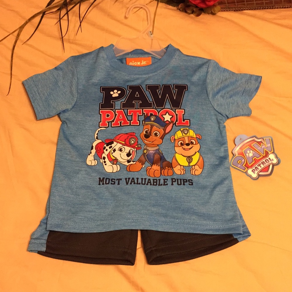 New Paw Patrol shorts set